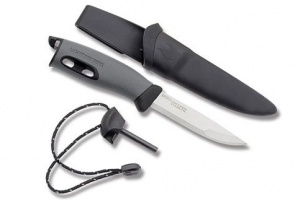 Нож для выживания с огнивом Swedish FireKnife черн