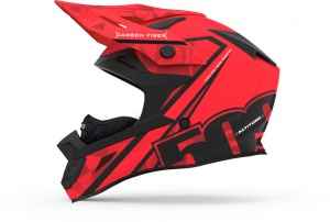 Шлем 509 Altitude Carbon Red Fidlock 2XL