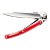 Нож Deejo colors 27g red
